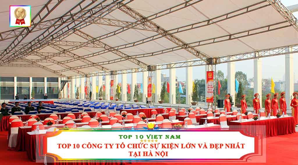 Những trung tâm tổ chức sự kiện thuộc top đầu tại Hà Nội
